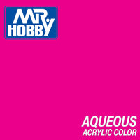 Mr Hobby (Gunze) H099 Aqueous Fluorescent Pink Acrylic Paint 10ml