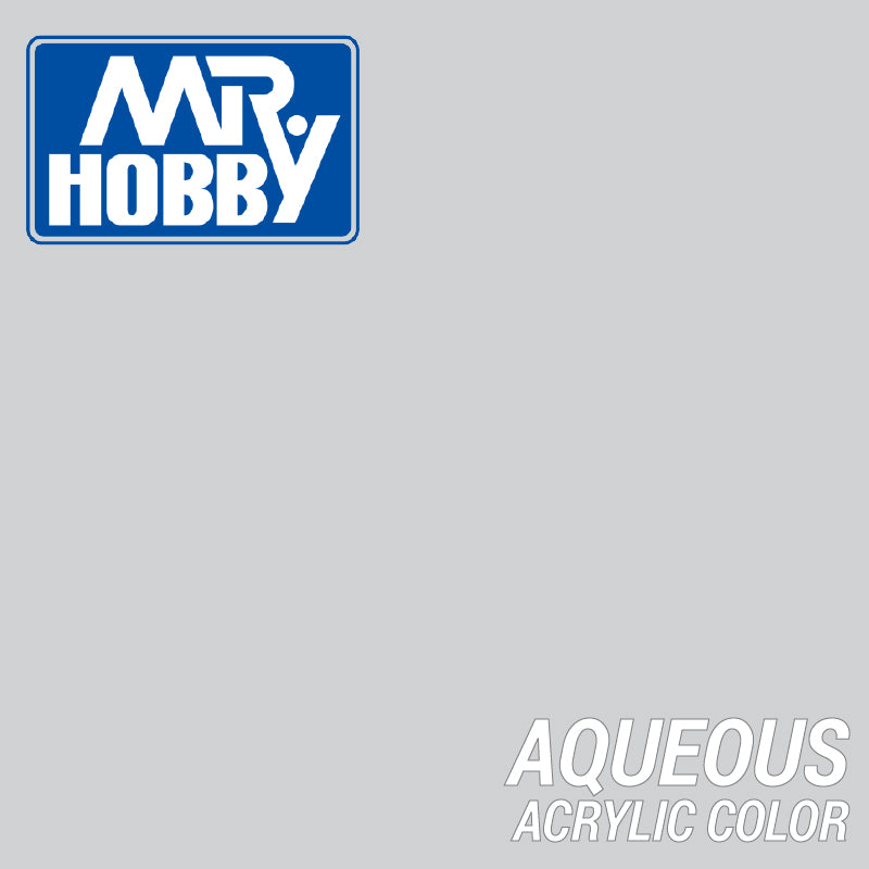 Mr Hobby (Gunze) H324 Aqueous Flat Light Grey Acrylic Paint 10ml
