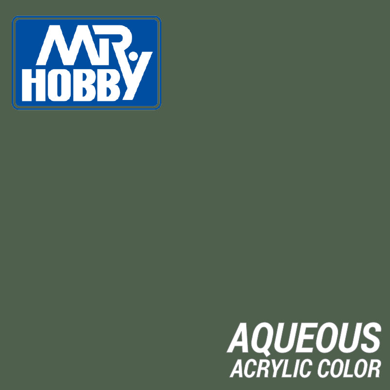 Mr Hobby (Gunze) H461 Aqueous Flat Oxide Green Acrylic Paint 10ml