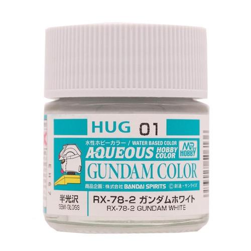 Gunze HUG01 Gundam Color - Gundam White