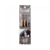 Gunze Mr Weathering Liner Mud Set