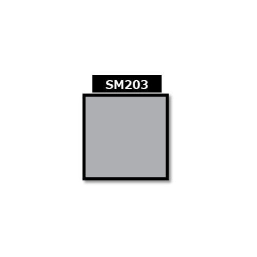 Mr Hobby (Gunze) SM203 Mr Super Metallic Super Iron Lacquer Paint 10ml