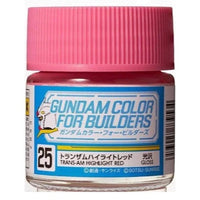 Gunze UG25 Gundam Color Trans-Am Highlight Red Lacquer Paint 12ml