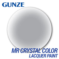 Mr Hobby (Gunze) XC01 Acrylic Mr Crystal Colour Diamond Silver Lacquer Paint 10ml