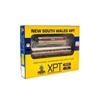 Gopher Models N Scale New South Wales XPT 3pc Set State Rail Authority Candy Livery