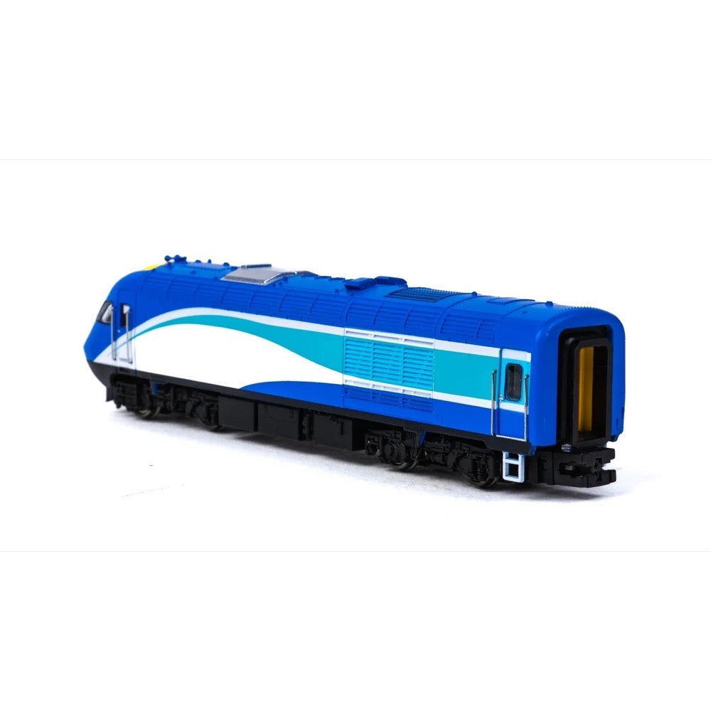 Gopher Models N Scale New South Wales XPT 3pc Set Trainlink Blue No Logo Livery 2003/2007