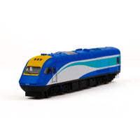 Gopher Models N Scale New South Wales XPT 3pc Set Trainlink Blue No Logo Livery