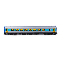 Gopher Models N Scale New South Wales XPT 3pc Set Trainlink Blue No Logo Livery