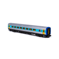 Gopher Models N Scale New South Wales XPT 3pc Set Trainlink Blue No Logo Livery