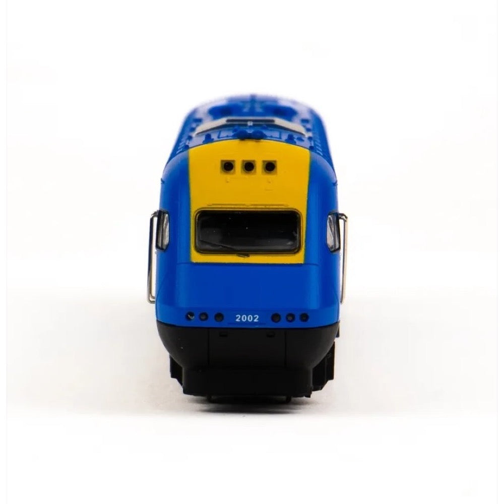 Gopher Models N Scale New South Wales XPT 3pc Set Trainlink Blue No Logo Livery