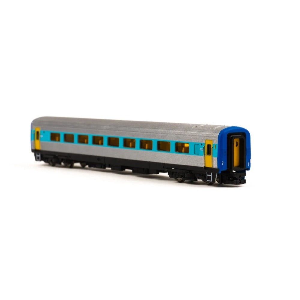 Gopher Models N Scale New South Wales XPT XF Passenger Car Blue Livery