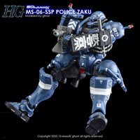 G-Rework CD-H-GQ02 Premium Decal for HG Gquuuuuux Police Zaku