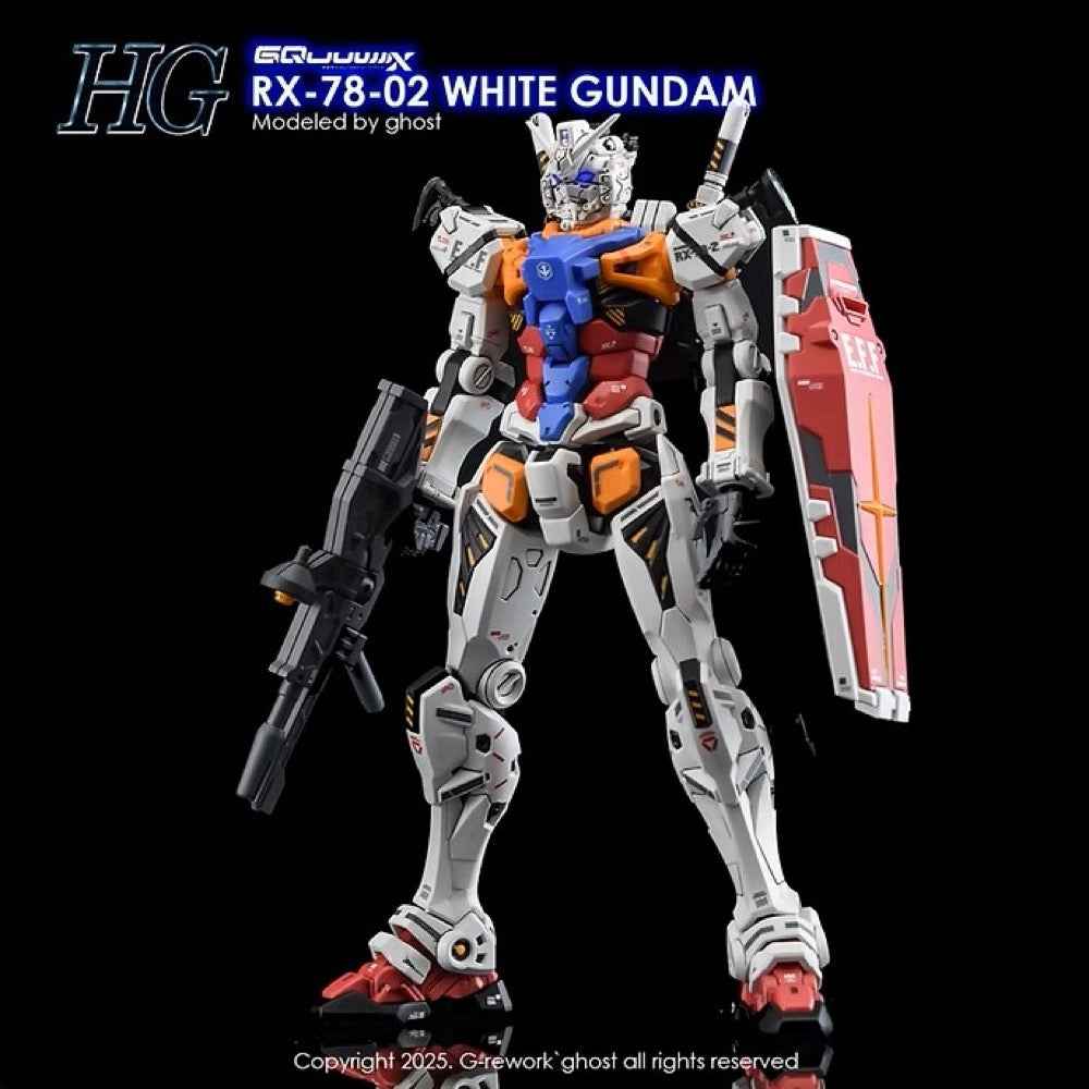 G-Rework CD-H-GQ09 Premium Decal for HG White Gundam [GQX]