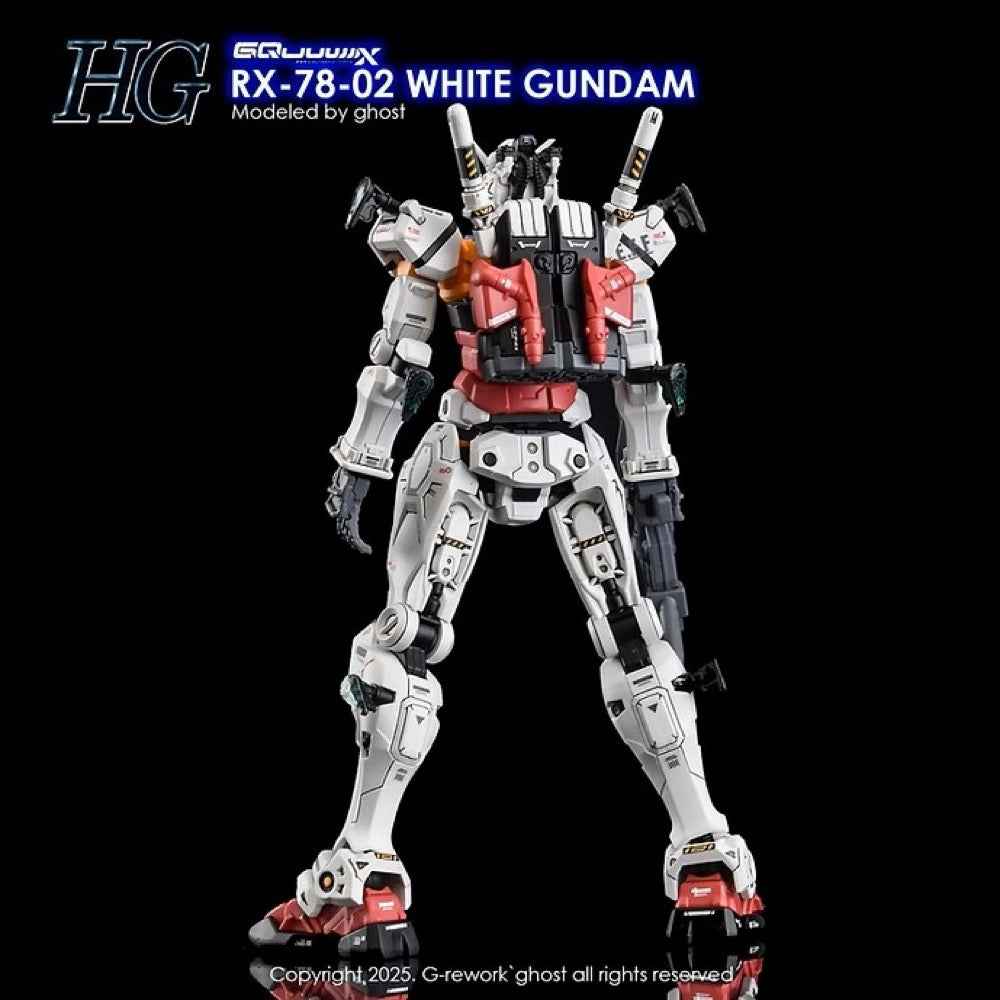 G-Rework CD-H-GQ09 Premium Decal for HG White Gundam [GQX]