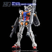 G-Rework CD-H-GQ09 Premium Decal for HG White Gundam [GQX]