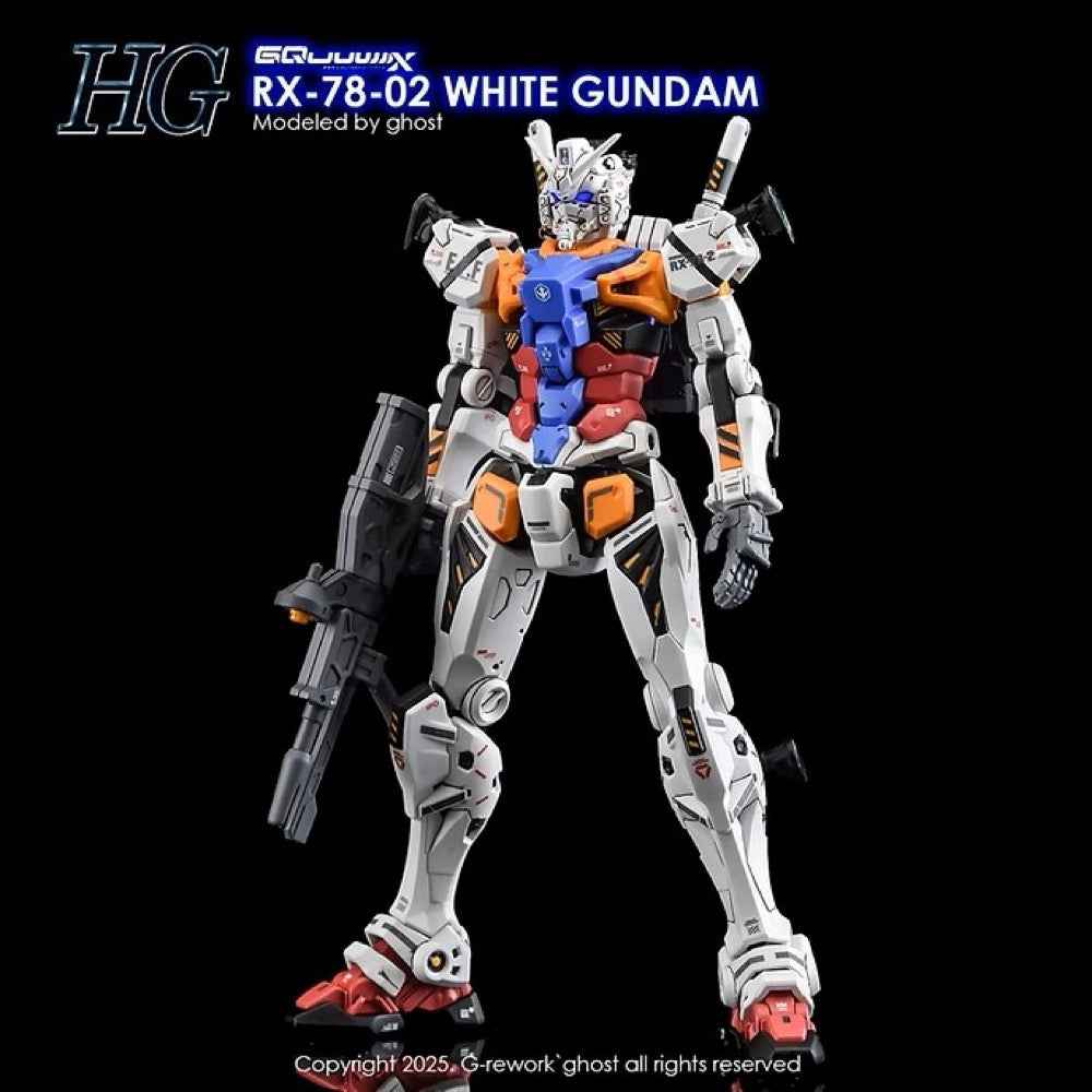 G-Rework CD-H-GQ09 Premium Decal for HG White Gundam [GQX]