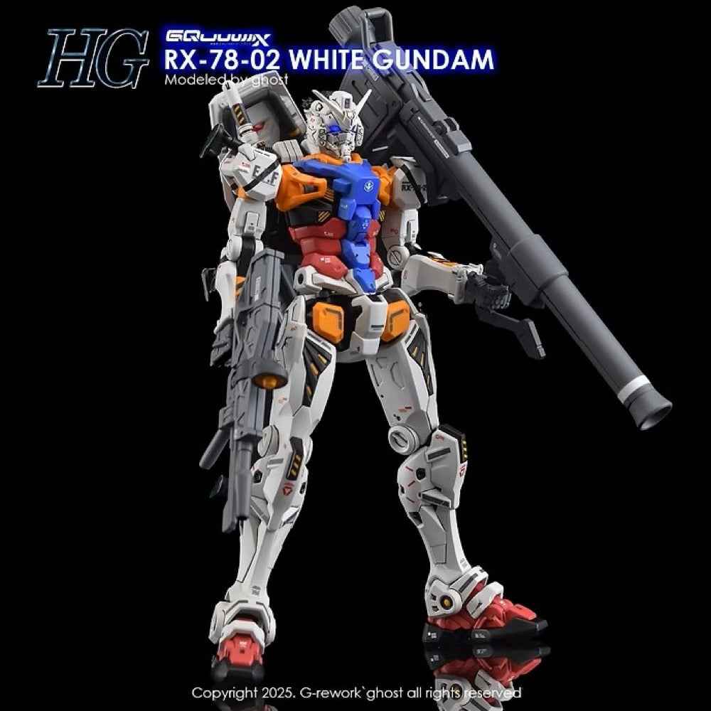 G-Rework CD-H-GQ09 Premium Decal for HG White Gundam [GQX]