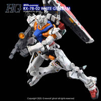 G-Rework CD-H-GQ09 Premium Decal for HG White Gundam [GQX]