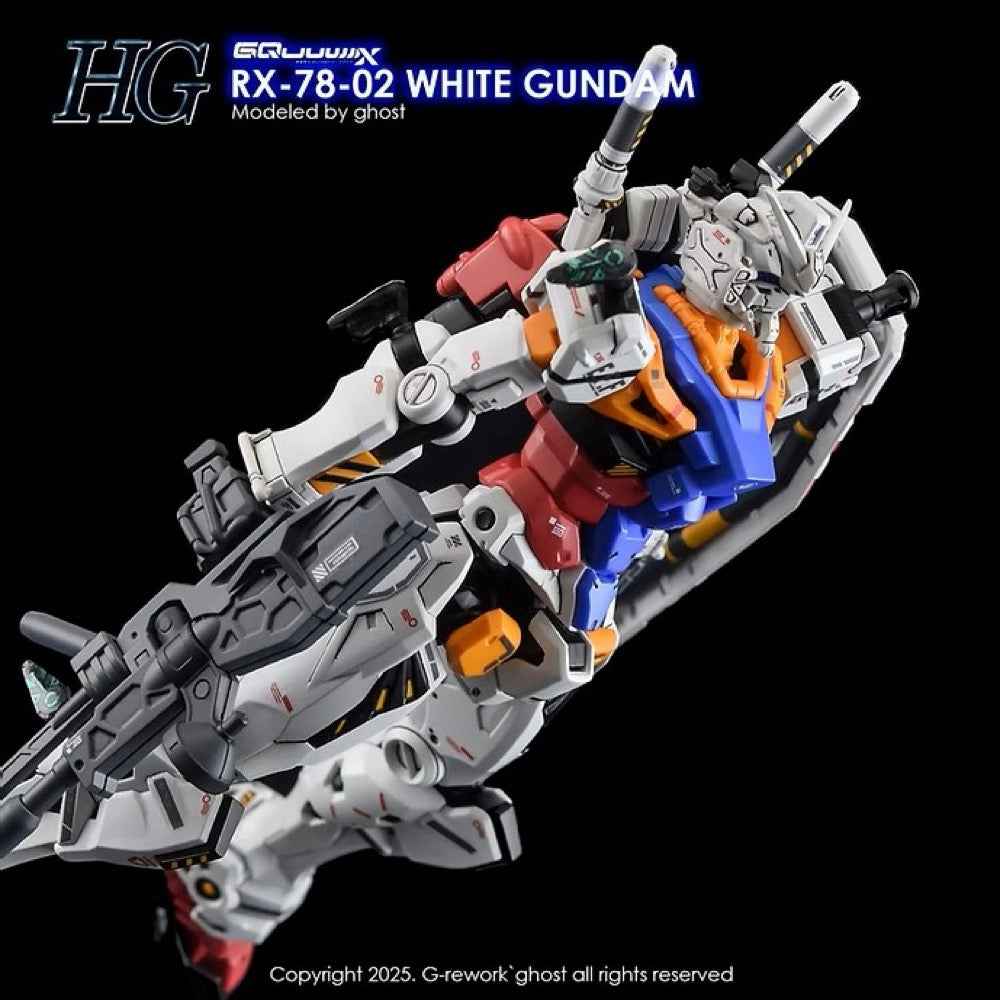 G-Rework CD-H-GQ09 Premium Decal for HG White Gundam [GQX]