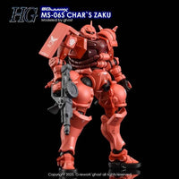G-Rework CD-H-GQ10 Premium Decal for HG Char's Zaku [GQX]