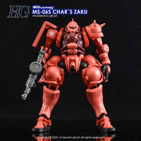G-Rework CD-H-GQ10 Premium Decal for HG Char's Zaku [GQX]