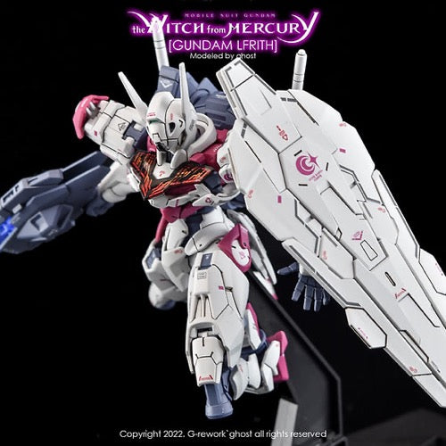 G-Rework CD-H-WM01 Premium Decal for HG The Witch From Mercury Lfrith