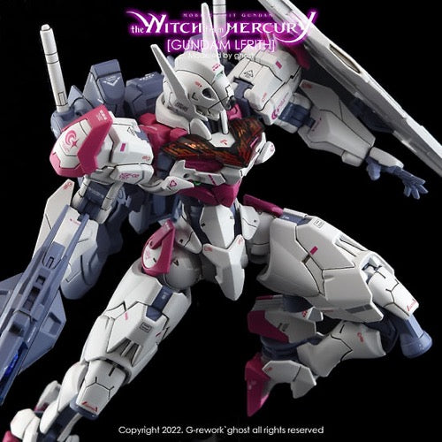 G-Rework CD-H-WM01 Premium Decal for HG The Witch From Mercury Lfrith