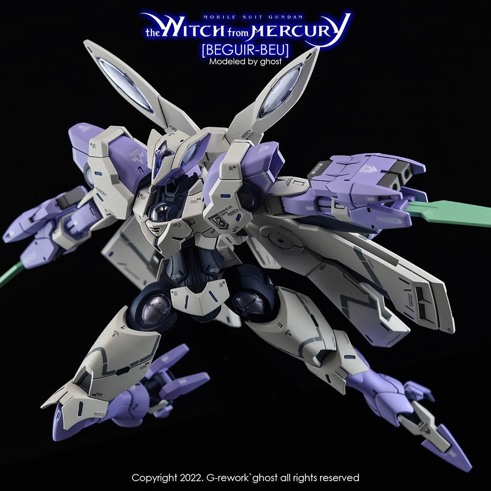 G-Rework CD-H-WM02 Premium Decal for HG The Witch From Mercury Beguir Beu