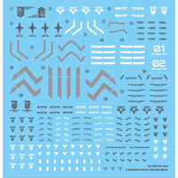 G-Rework CD-H-WM02 Premium Decal for HG The Witch From Mercury Beguir Beu