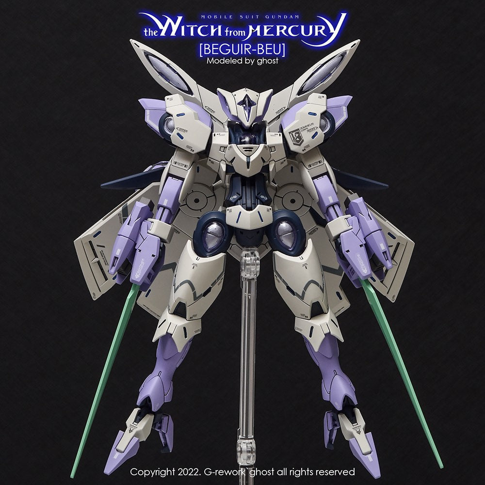 G-Rework CD-H-WM02 Premium Decal for HG The Witch From Mercury Beguir Beu
