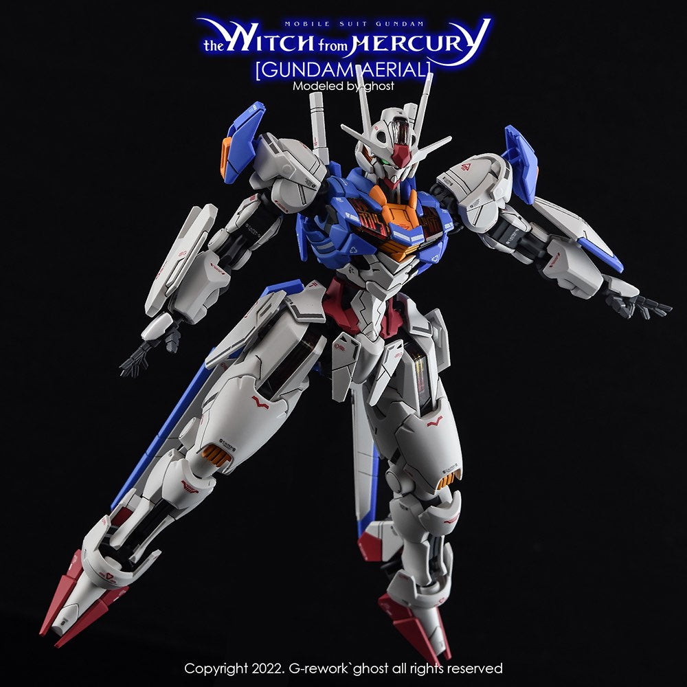 G-Rework CD-H-WM03 Premium Decal for HG The Witch From Mercury Aerial