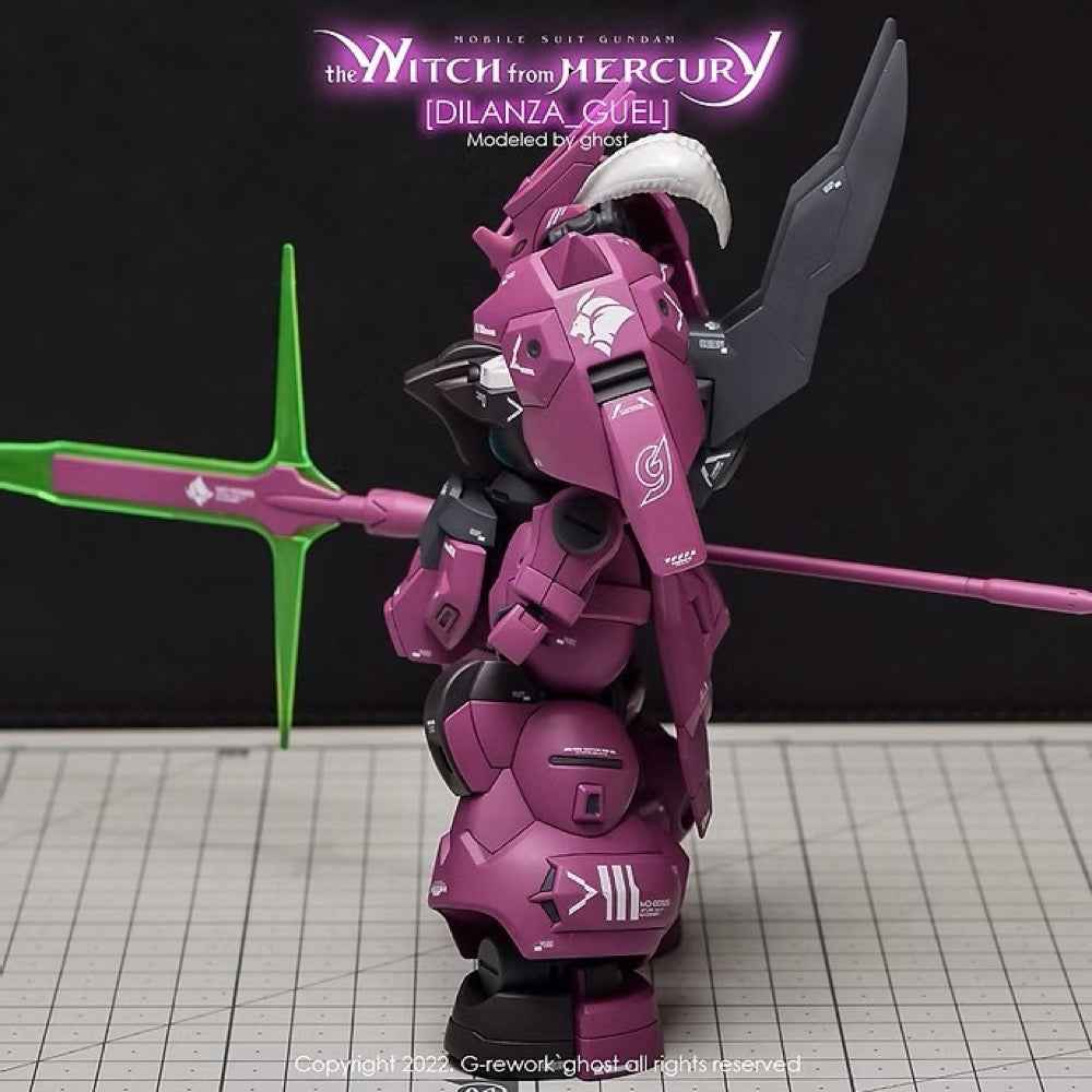G-Rework CD-H-WM04 Premium Decal for HG Guel's Dilanza