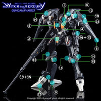 G-Rework CD-H-WM07 Premium Decal for HG Witch From Mercury Gundam Pharact