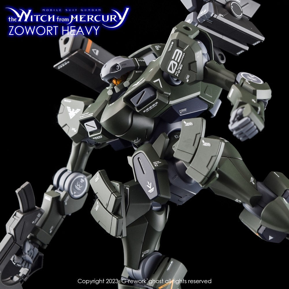 G-Rework CD-H-WM19 Premium Decal for HG Witch From Mercury Aerial. Rebuild