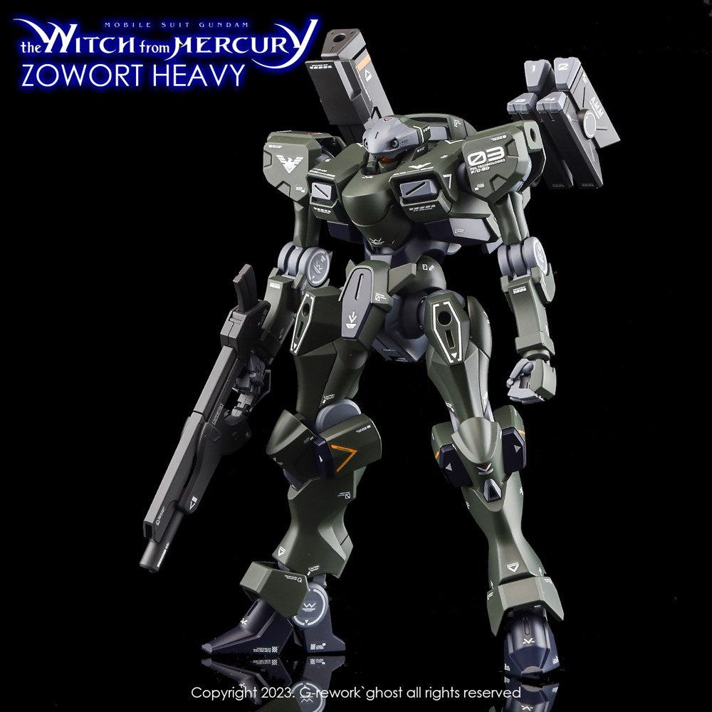 G-Rework CD-H-WM20 Premium Decal for HG Witch From Mercury Zowort Heavy