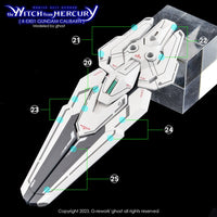 G-Rework CD-H-WM26 Premium Decal for HG Witch From Mercury Calibarn