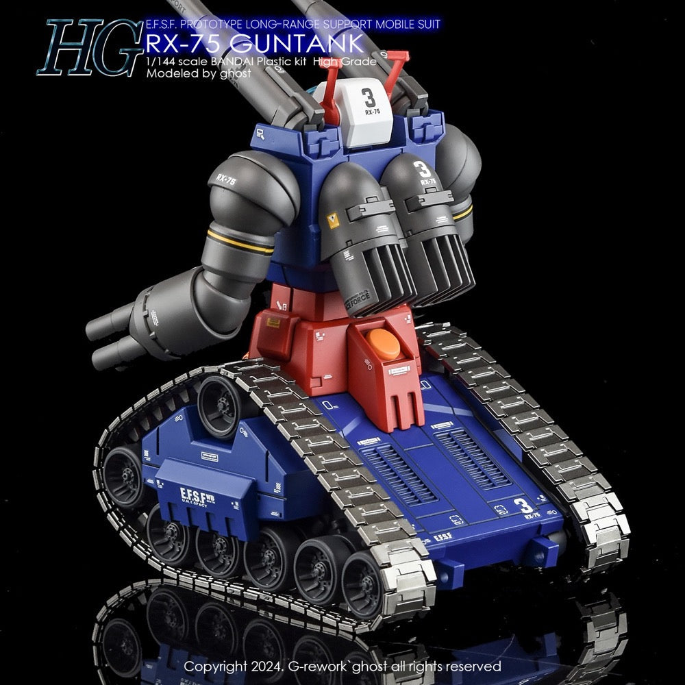 G-Rework CD-H07 Premium Decal for HG Rx-75 Guntank