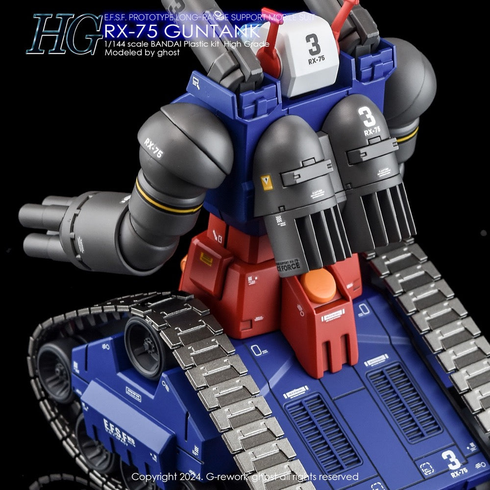 G-Rework CD-H07 Premium Decal for HG Rx-75 Guntank