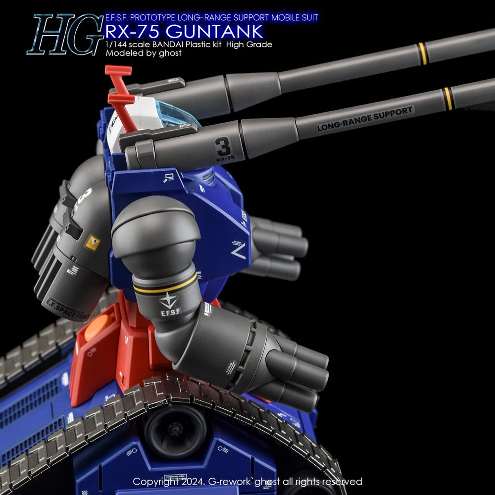 G-Rework CD-H07 Premium Decal for HG Rx-75 Guntank