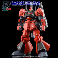 G-Rework CD-H10 Premium Decal for HG Rms-099 Rick Dias