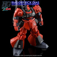 G-Rework CD-H10 Premium Decal for HG Rms-099 Rick Dias