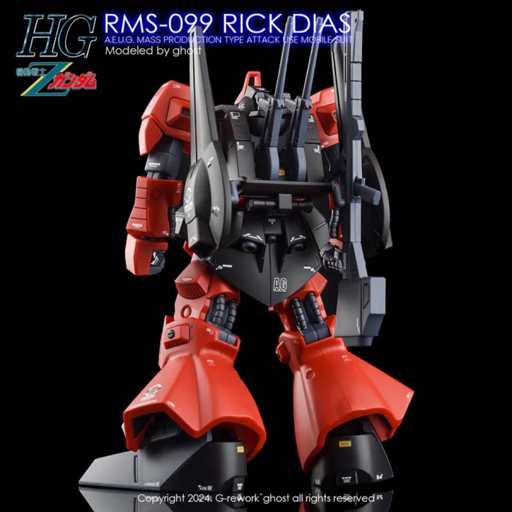 G-Rework CD-H10 Premium Decal for HG Rms-099 Rick Dias