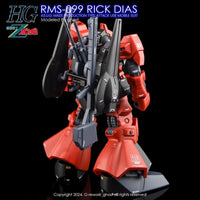 G-Rework CD-H10 Premium Decal for HG Rms-099 Rick Dias