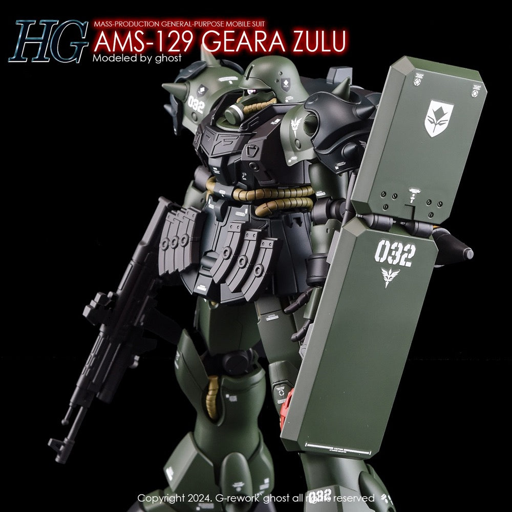 G-Rework CD-H102 Premium Decal for HG Geara Zulu
