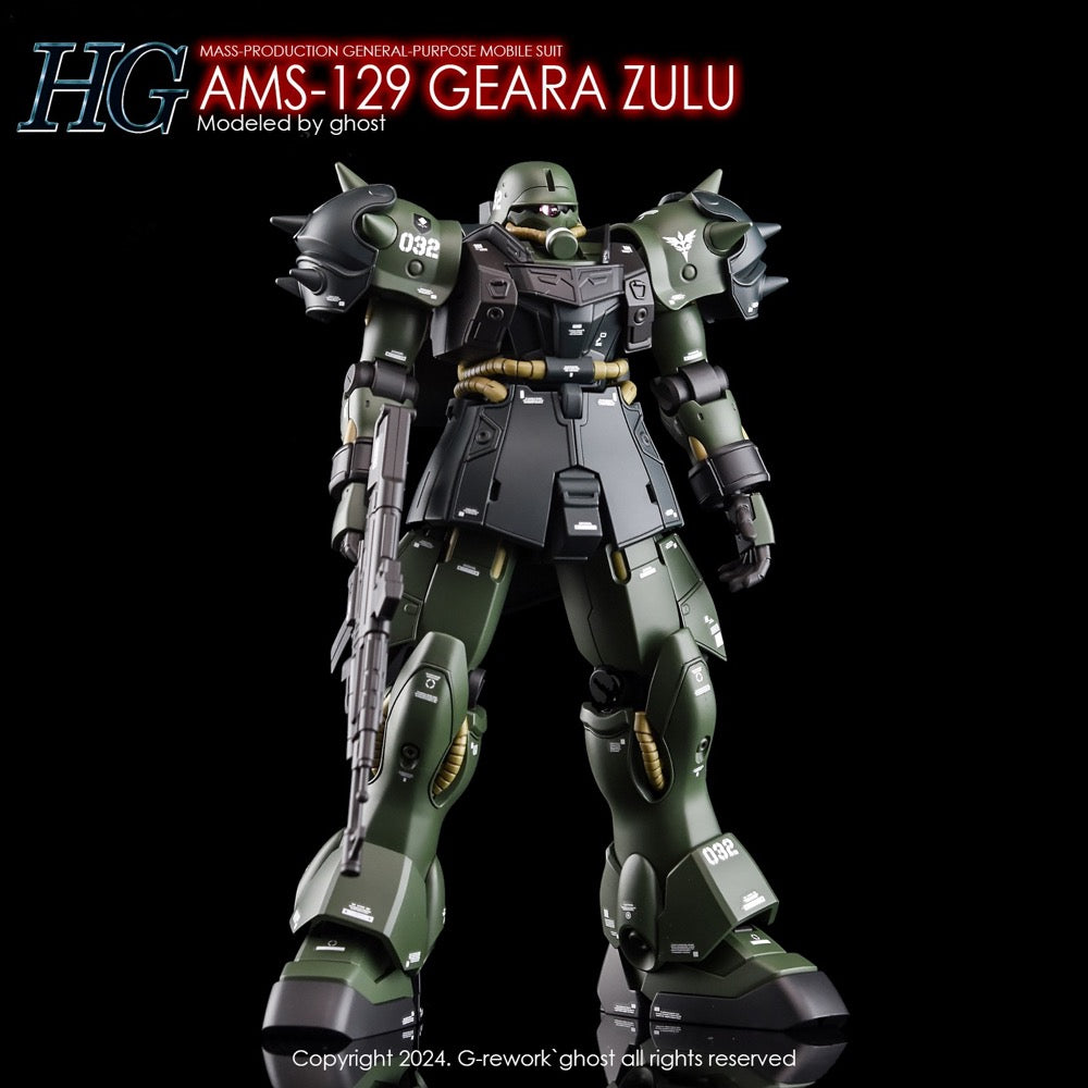 G-Rework CD-H102 Premium Decal for HG Geara Zulu