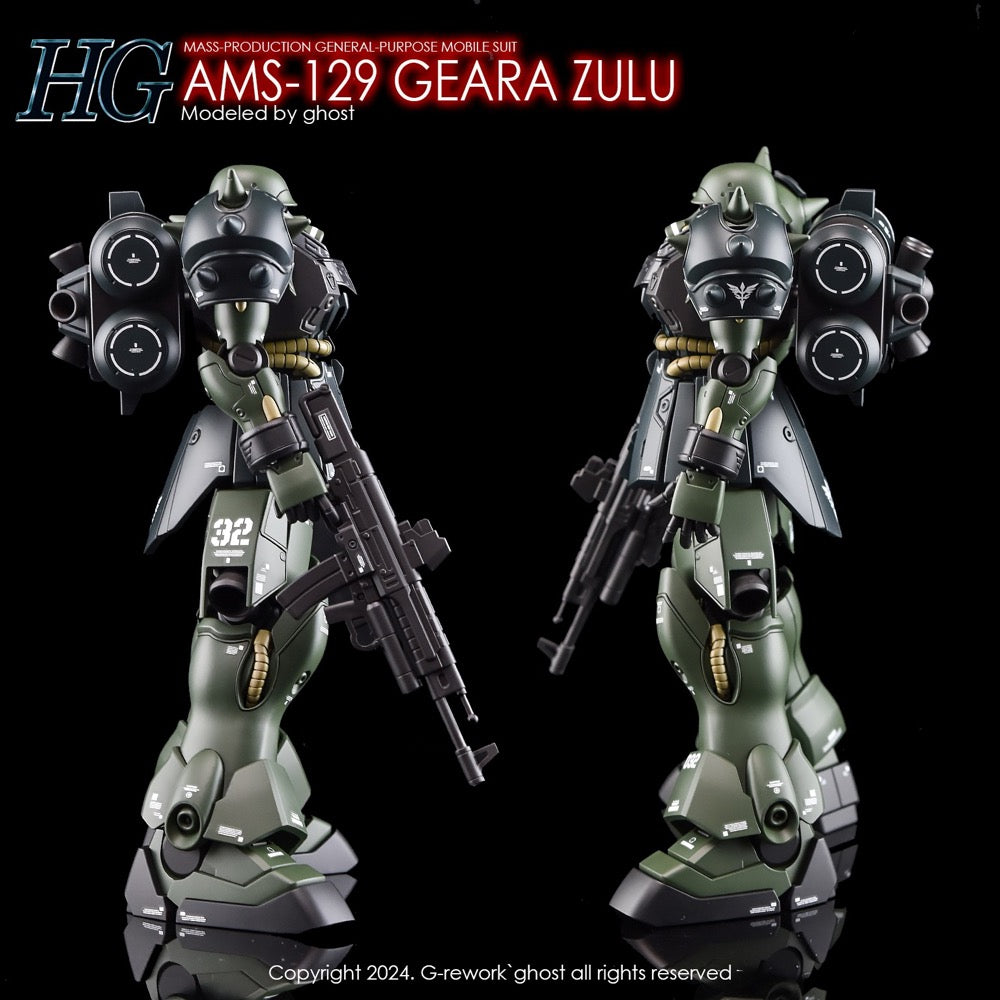 G-Rework CD-H102 Premium Decal for HG Geara Zulu