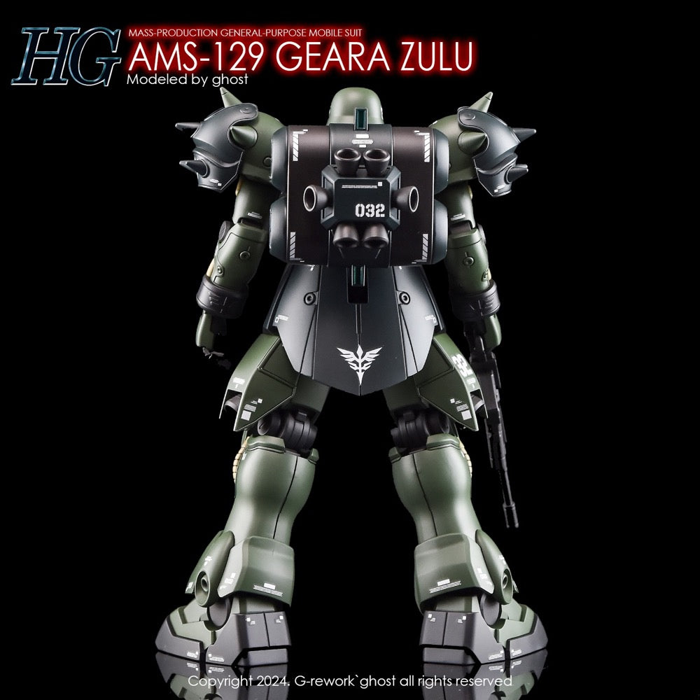 G-Rework CD-H102 Premium Decal for HG Geara Zulu