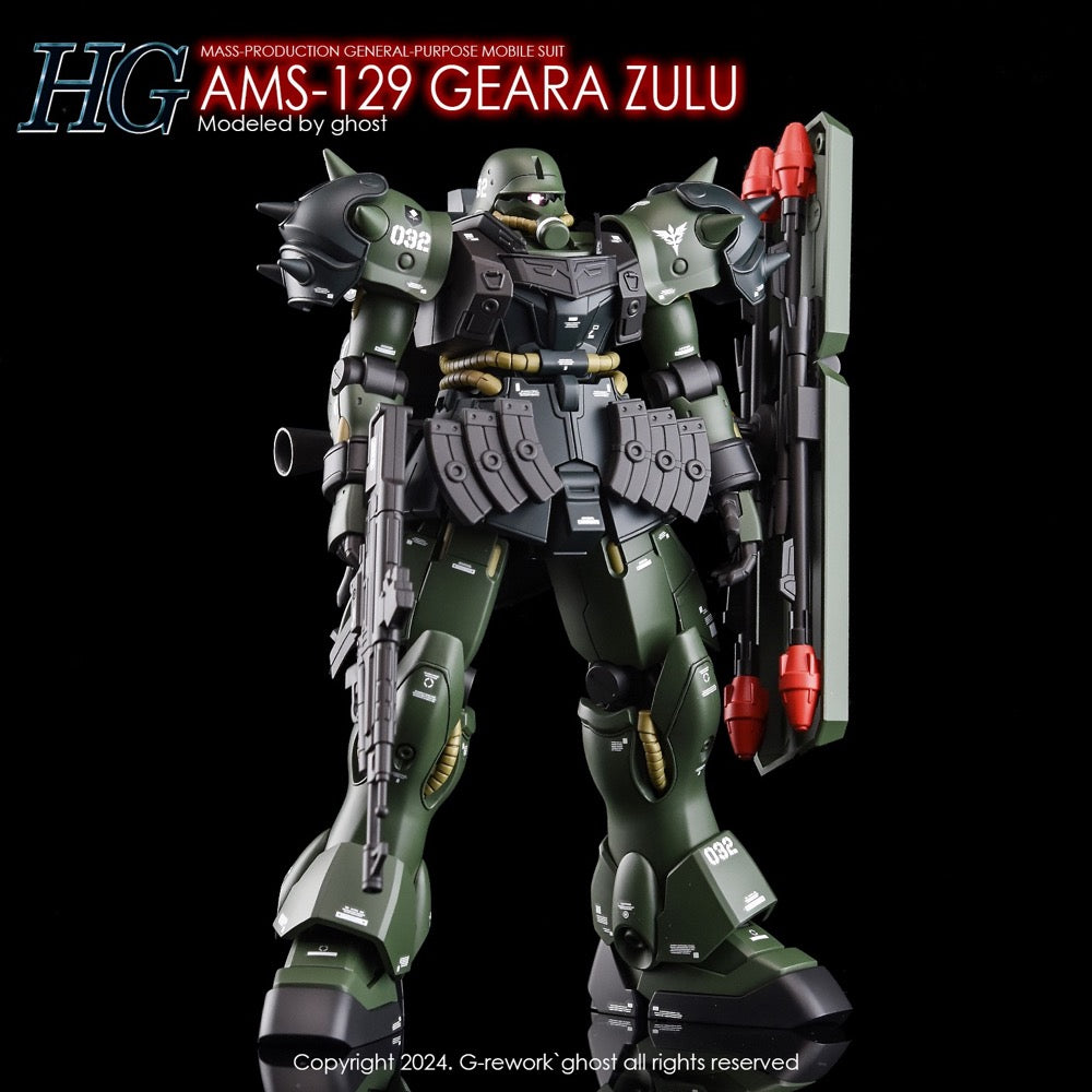 G-Rework CD-H102 Premium Decal for HG Geara Zulu