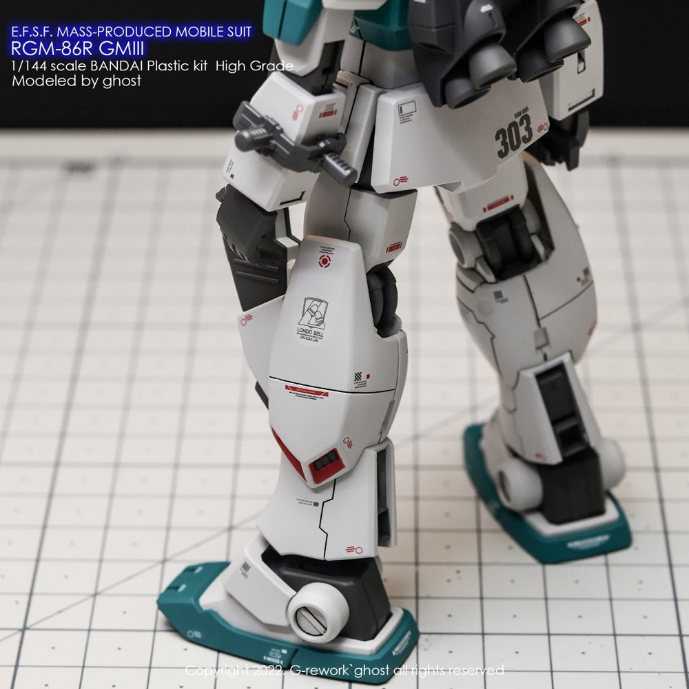 G-Rework CD-H126 Premium Decal for HG RGm-86R Gmiii
