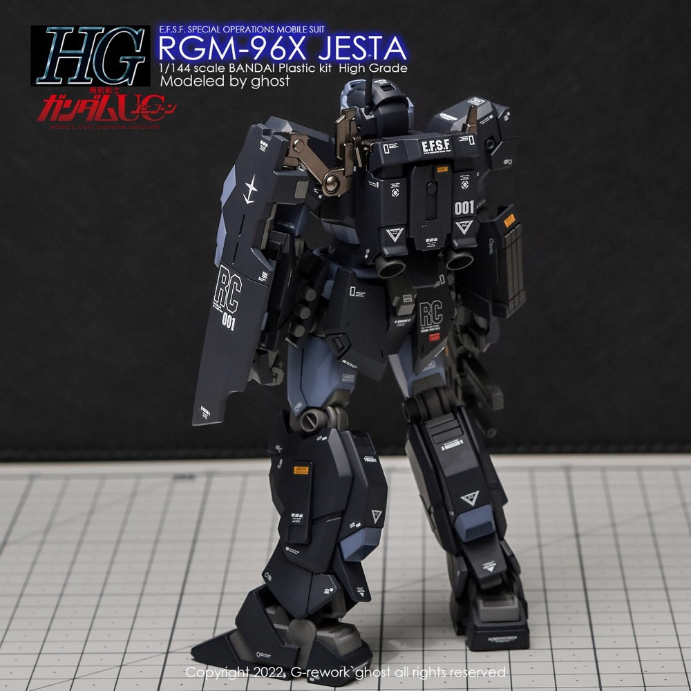 G-Rework CD-H130 Premium Decal for HG RGm-96X Jesta
